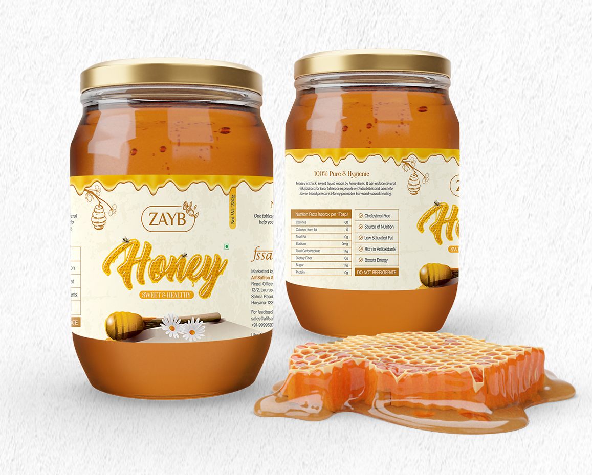 Honey Packaging - Zayb
