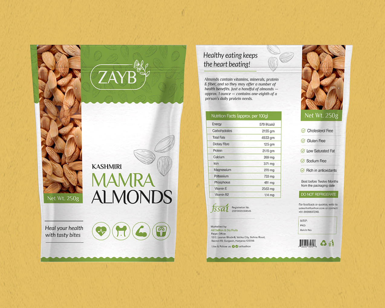 Mamra Almond Packaging